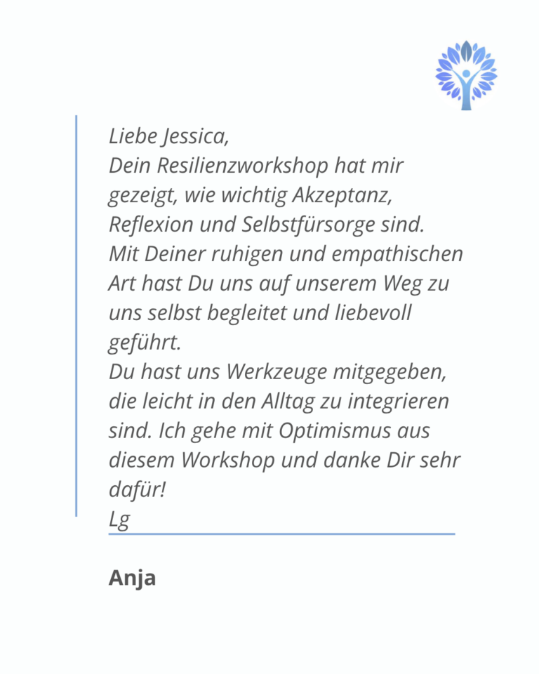 Feedback Anja Website neu linksbündig